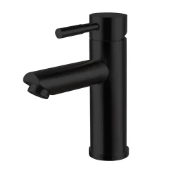 Mob-In Ensemble meuble simple vasque SORRENTO 80cm avec plan céramique, robinet, miroir et colonne