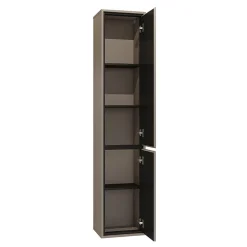 Meuble Sous-Vasque|Petits-Meubles Ensemble meuble sous-vasque 80 cm et colonne Sophea Taupe