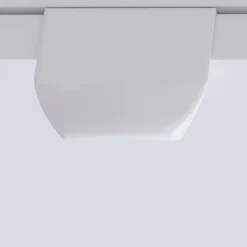 Randal Ensemble meuble vasque blanc mat l.60 cm + plan vasque blanc en céramique + miroir, Otto
