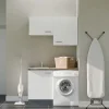 Cuisibane Ensemble meubles buanderie avec emplacement lave-linge - B02