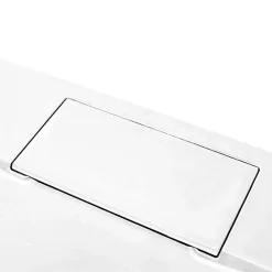 Paroi De Douche|Receveur De Douche|Schulte Ensemble paroi de douche à l'italienne l. 100 x H. 190 cm NewStyle et receveur de douche 80 x 100 cm, blanc et transparent,