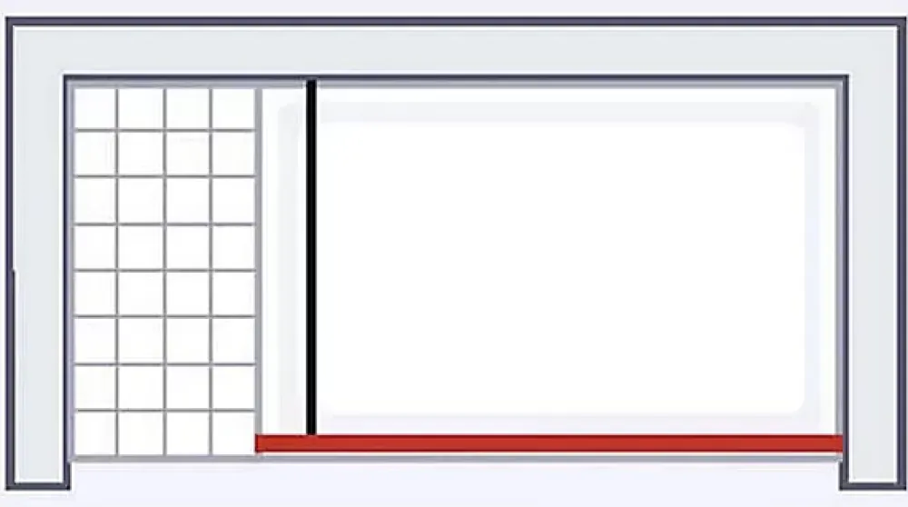 Paroi De Douche|Receveur De Douche|Schulte Ensemble paroi de douche à l'italienne l. 100 x H. 190 cm NewStyle et receveur de douche 80 x 100 cm, blanc et transparent,