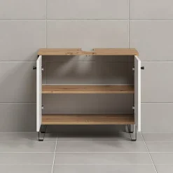 Meuble De Salle De Bains Faible Profondeur|Autres Ensemble Salle de bain BIANCA 69 x 61 x 33 cm