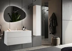 Autres Ensemble salle de bain START blanc brillant, 101 x 53 x 47 cm