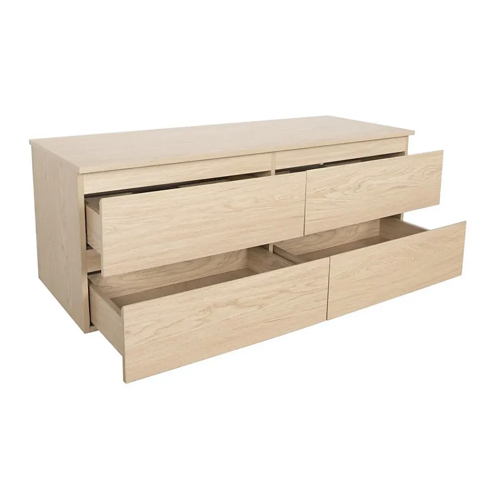 Mob-In Ensemble SORRENTO double vasque suspendu 120cm