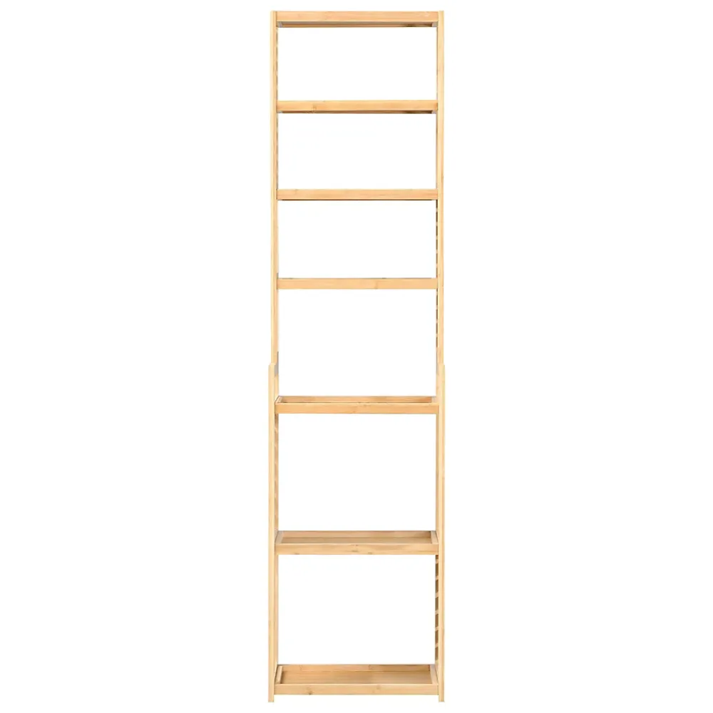 [En.Casa] Etagère à 7 niveaux Forssa pour salle de bain cusine salon 165 x 42 x 28 cm en.casa