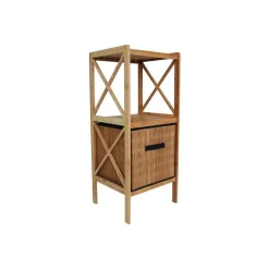 Etagère Salle De Bains|MSV Etagère 3 Niveaux en Bambou 36,5x33x85cm