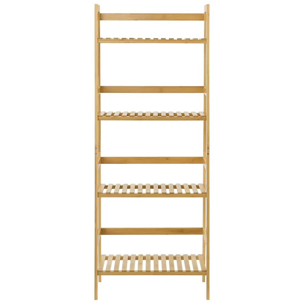 Etagère Salle De Bains|[En.Casa] Etagère échelle à 4 Niveaux Vinje 48 x 32 x 123 cm en.casa