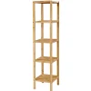 Calicosy Etagère de salle de bain avec 5 tablettes - H146 cm