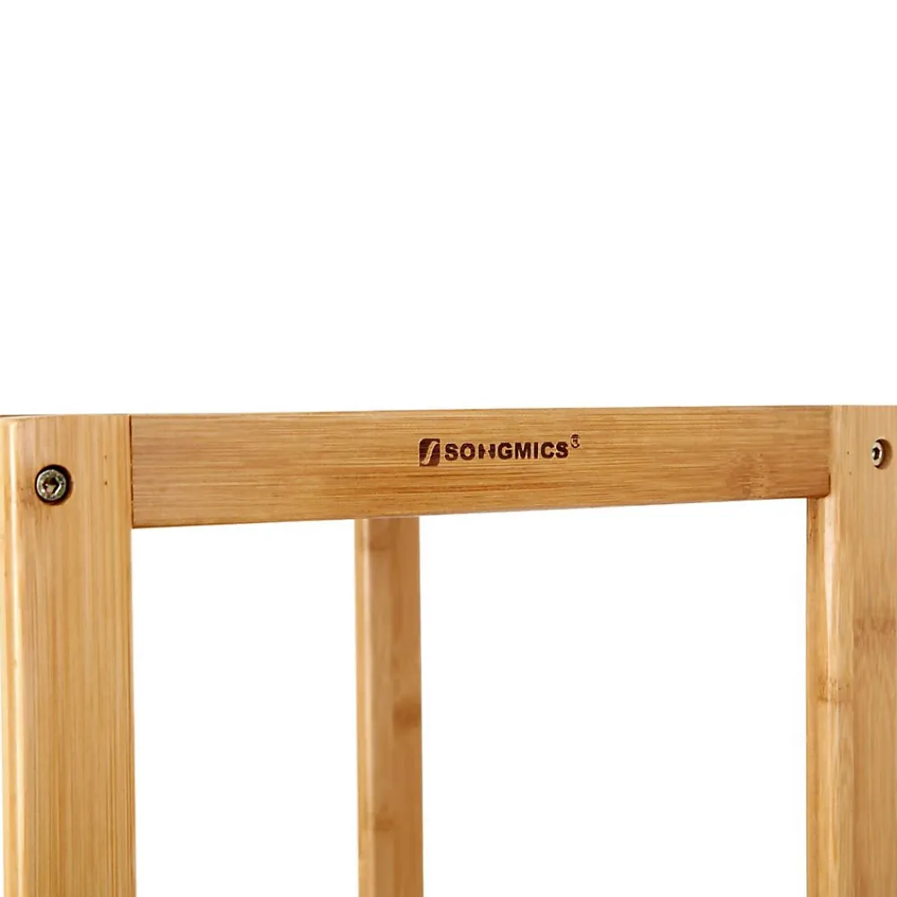 Calicosy Etagère de salle de bain avec 5 tablettes - H146 cm