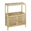 Wenko Etagère de salle de bain en bois Norway - L. 67,5 x H. 86 cm