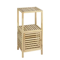 Wenko Etagère de salle de bain en bois Norway - L. 39,5 x H. 86 cm