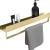 Etagère Salle De Bains|Rea ETAGÈRE DE SALLE DE BAIN SF01-600-BG BRUSH GOLD