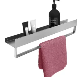 Rea ETAGÈRE DE SALLE DE BAIN SF01-450 45CM BRUSH STEEL