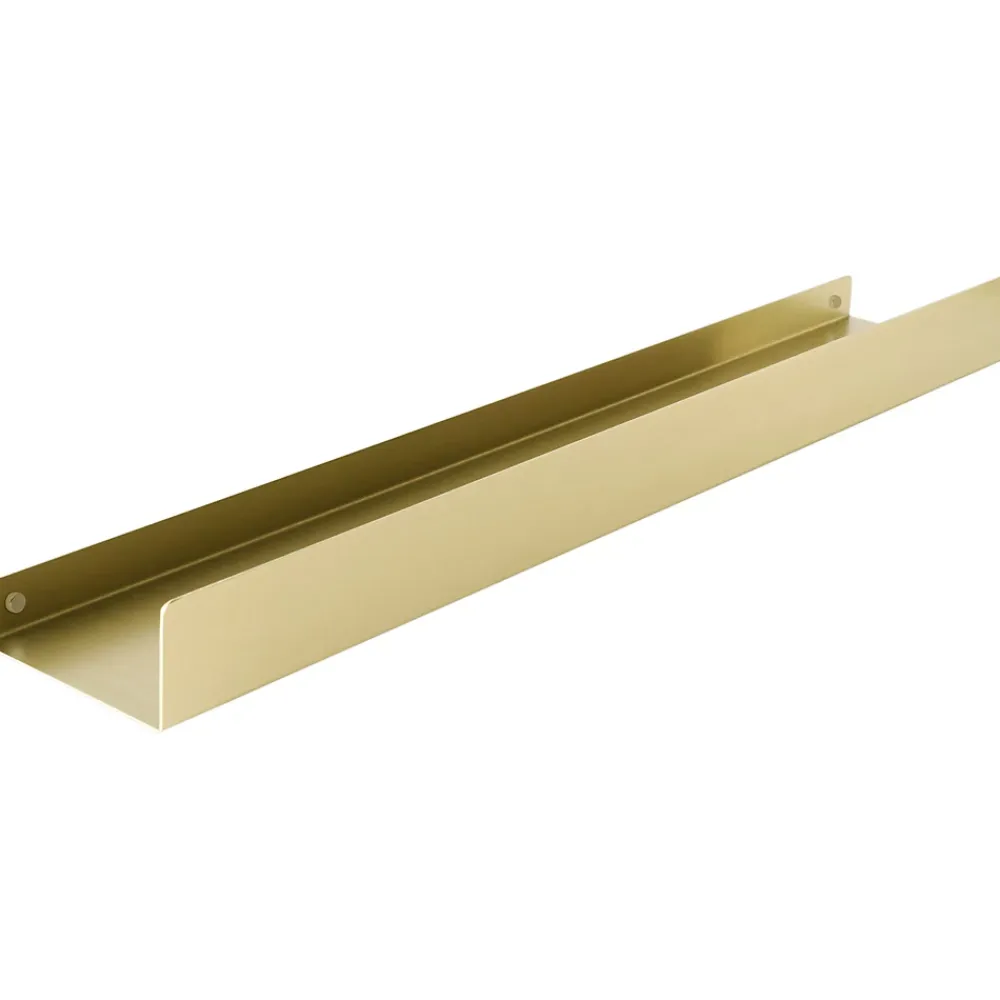 Etagère Salle De Bains|Rea ETAGÈRE DE SALLE DE BAIN SF02-600-BG BRUSH GOLD