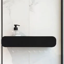 Etagère Salle De Bains|Rea ETAGÈRE DE SALLE DE BAIN SF03-600-B BLACK
