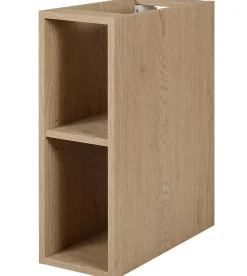 Furnidea Etagère de salle de bain suspendue SIMPLE chêne clair 20 cm