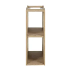 Furnidea Etagère de salle de bain suspendue SIMPLE chêne clair 20 cm