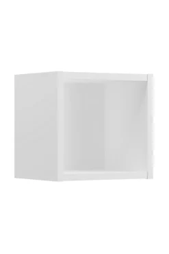 Etagère Salle De Bains|Furnidea Etagère haut de salle de bain suspendue NOVA BLANC 27 x 28 cm