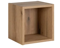 Etagère Salle De Bains|Furnidea Etagère haut de salle de bain suspendue NOVA OAK 27 x 28 cm