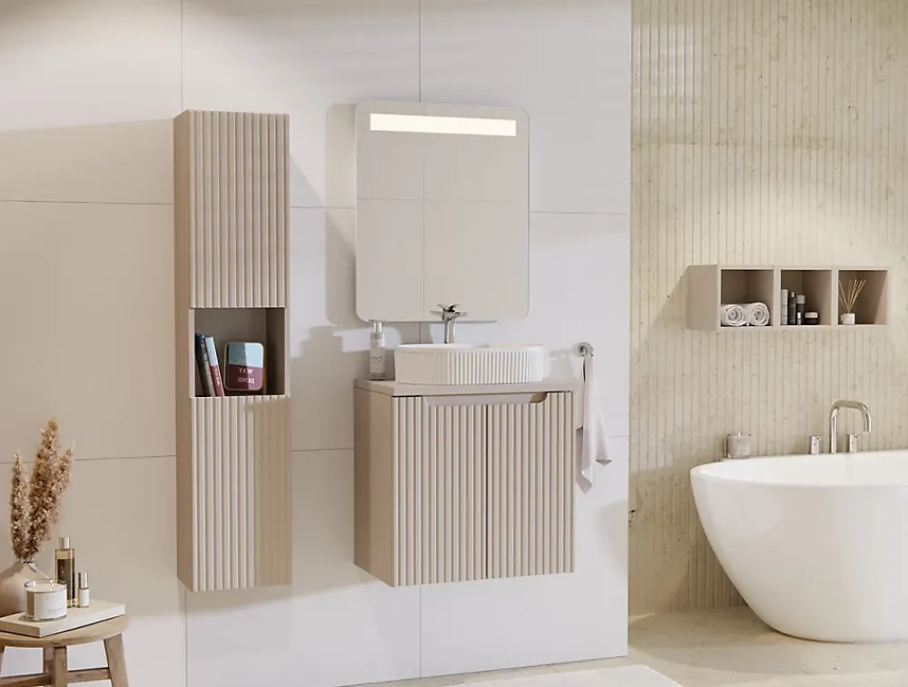 Etagère Salle De Bains|Furnidea Etagère haut de salle de bain suspendue NOVA CACHEMIRE 27 x 28 cm