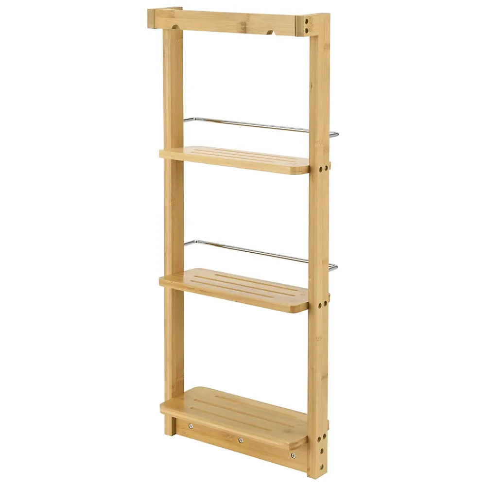 [En.Casa] Etagère Murale de Salle de Bain Lidingö 29 x 10 x 70 cm en.casa