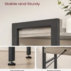 Etagère Salle De Bains|Calicosy Etagère pont WC avec 3 étagères - L63 cm