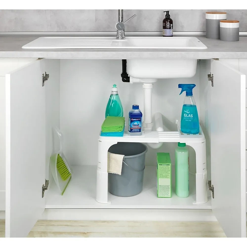 Wenko Etagère universelle Vario-Flex en Polypropylène