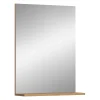 Miroir Simple|Chb Collection Eteka - Miroir (L/H/P : 60x79x18 cm) en imitation blanc