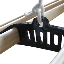 Etendoir À Linge|MonsterShop Etendoir à Linge Suspendu de 1,5 Mètre - Poulie Noir