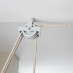 Etendoir À Linge|MonsterShop Etendoir à Linge Suspendu - Blanc- 2.4m