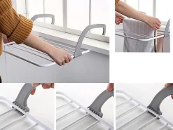 Etendoir À Linge|Jardimobilideco Etendoir Sèche-linge pour balcon 50x15x29 cm plastique