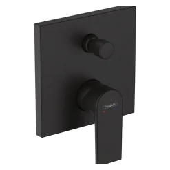 Hansgrohe Façade mitigeur mécanique encastré Vernis Shape Noir mat