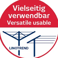 Leifheit Fil à linge universel 62 m bleu