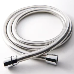GoodHome Flexible de douche argent PVC 1,5 m