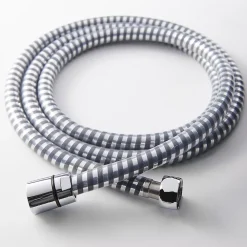 Pommeau De Douche, Flexible Et Barre De Douche|GoodHome Flexible de douche argent/gris PVC 1,50 m