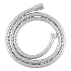 Flexible de douche en acier inoxydable coloris argent longueur 1,50 m