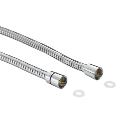 GoodHome Flexible de douche inox chromé 1,5 m