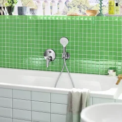 Pommeau De Douche, Flexible Et Barre De Douche|Hansgrohe Flexible de douche longueur 200 cm Isiflex chromé raccordement M 1/2"