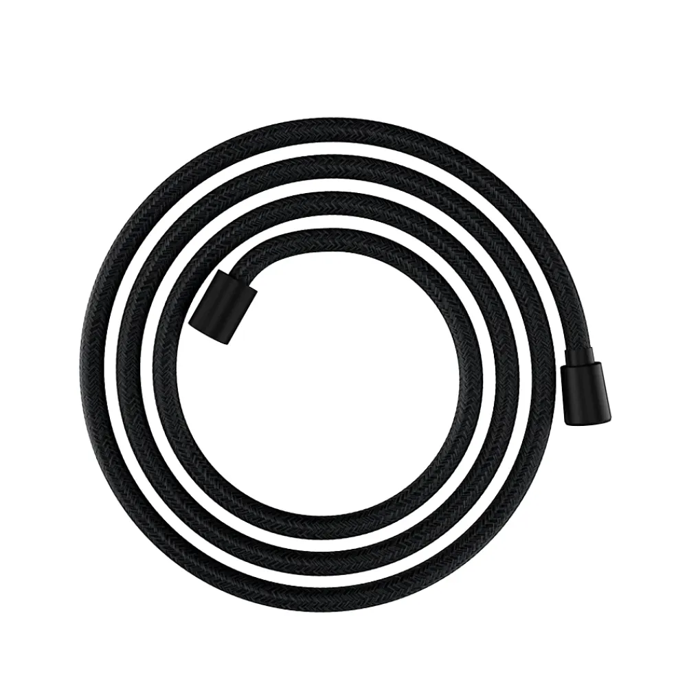 Hansgrohe Flexible de douche 2m anti-torsion noir mat DesignFlex