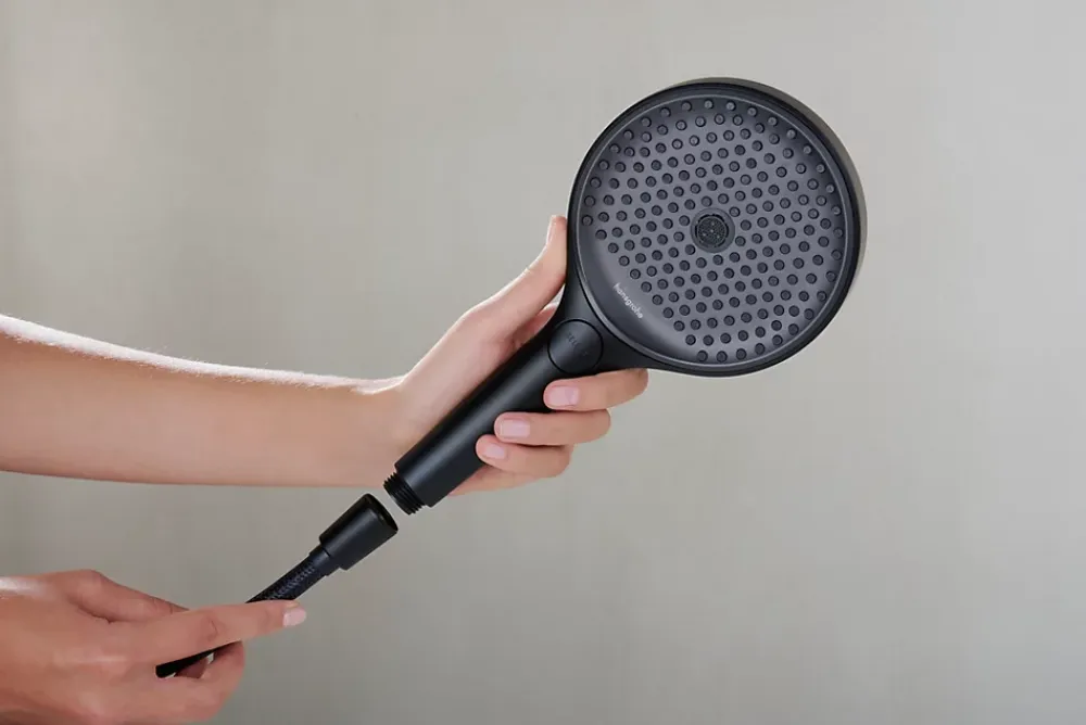 Hansgrohe Flexible de douche 2m anti-torsion noir mat DesignFlex