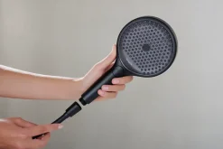 Hansgrohe Flexible de douche 1,6m anti-torsion noir mat DesignFlex