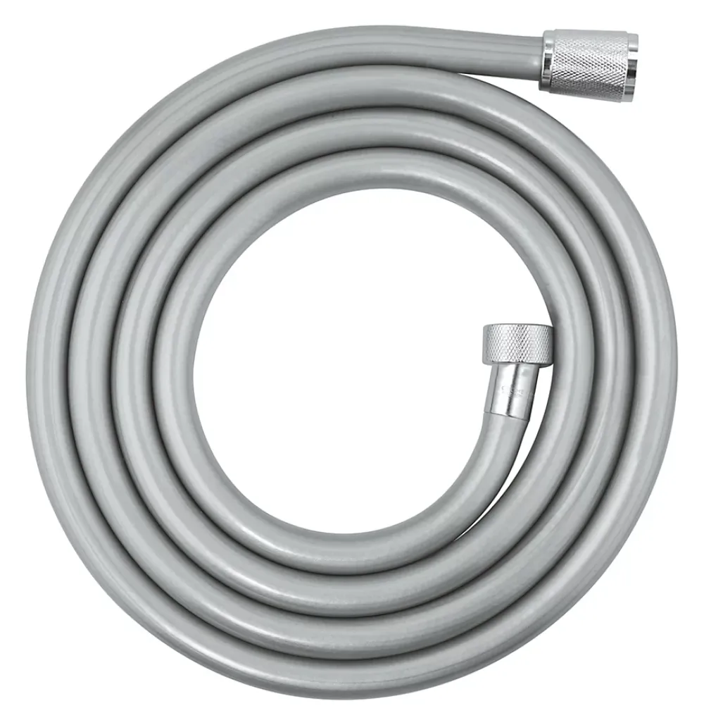 Pommeau De Douche, Flexible Et Barre De Douche|Grohe Flexible de douche 2m anti-torsion chrome, Quickfix