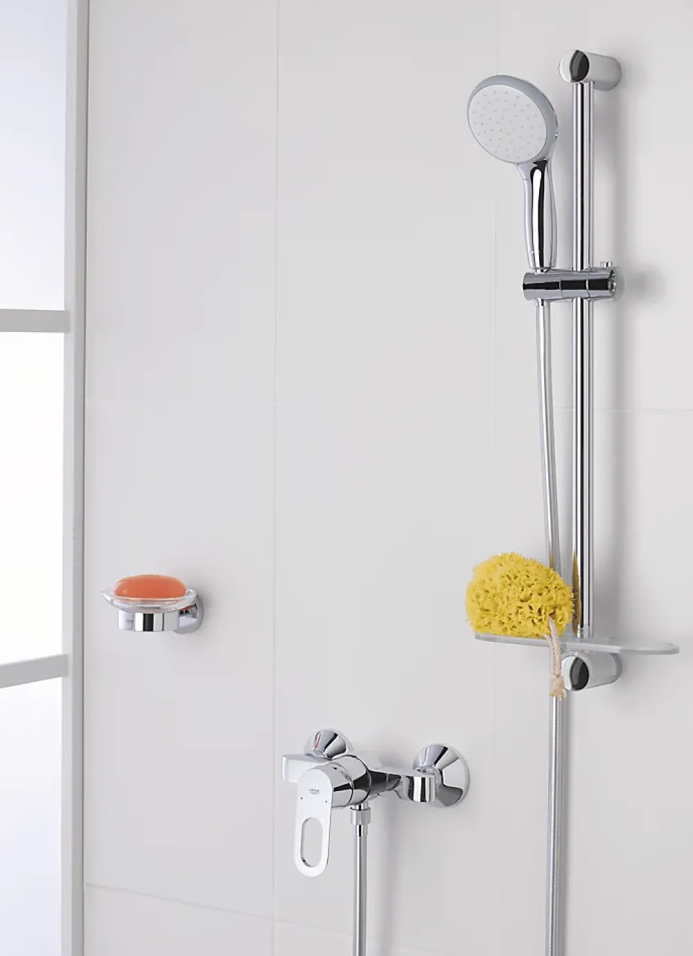 Pommeau De Douche, Flexible Et Barre De Douche|Grohe Flexible de douche VitalioFlex 1750 cm gris