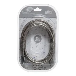 Pommeau De Douche, Flexible Et Barre De Douche|5Five Flexible en inox 200 cm -