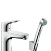 Bidet|Hansgrohe Focus Set bidette, bonde Push-Open, chromé (31927000)