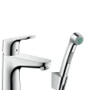 Hansgrohe Focus Set bidette, bonde Push-Open, chromé (31927000)