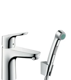 Hansgrohe Focus Set bidette, bonde Push-Open, chromé (31927000)