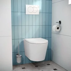 Geberit Plaque de commande Delta01, Blanc (115.107.11.1)