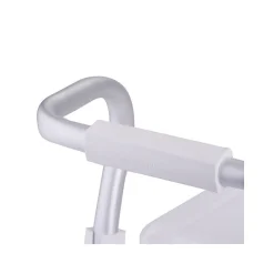 Siège De Douche|MSV Grand siège de baignoire extensible 5070cm Blanc Max 120kg